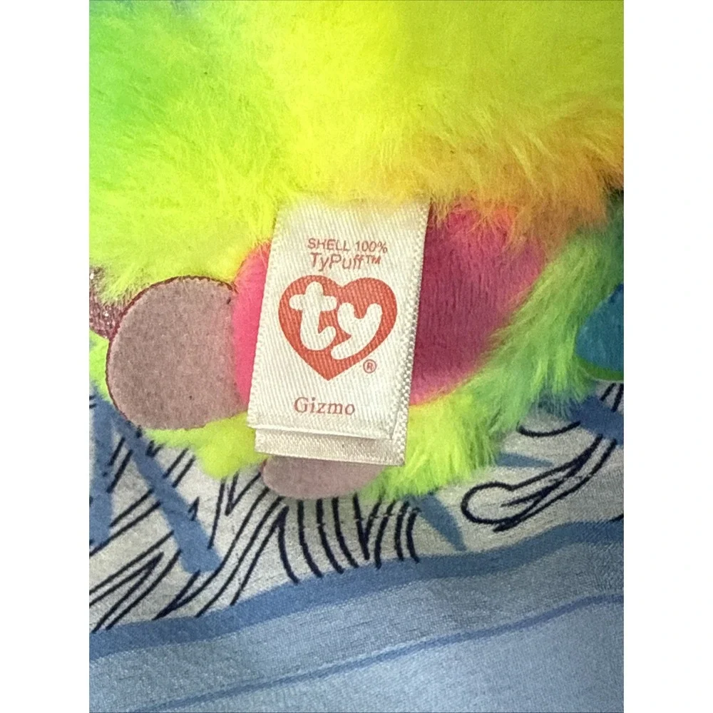 NWT TY Puffies Beanie Babies 2021 GIZMO the Cat 4